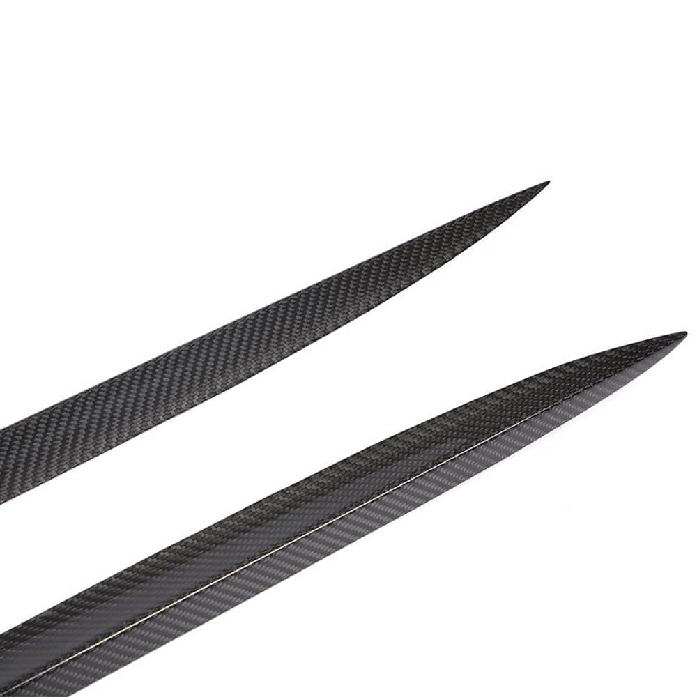 Side sills (for AMG-Line / CLS63 AMG SD 2015-2018, Carbon) for Mercedes CLS C218 2011-2018 - image 3