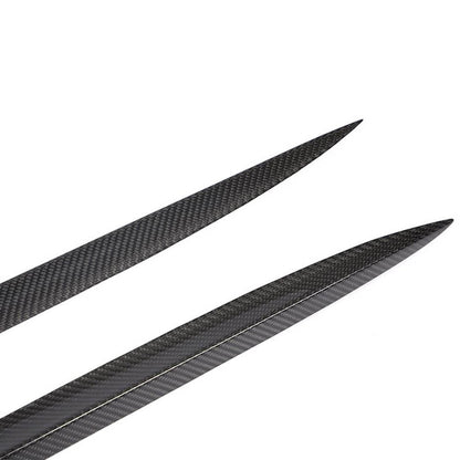Side sills (for AMG-Line / CLS63 AMG SD 2015-2018, Carbon) for Mercedes CLS C218 2011-2018 - image 3