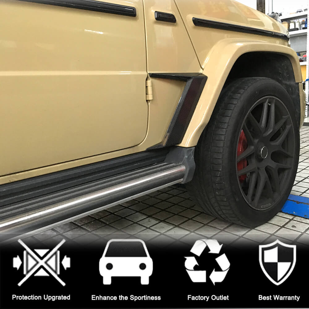 Carbon Front Fender Covers for Mercedes G сlass W463 2018-2024 - image 3