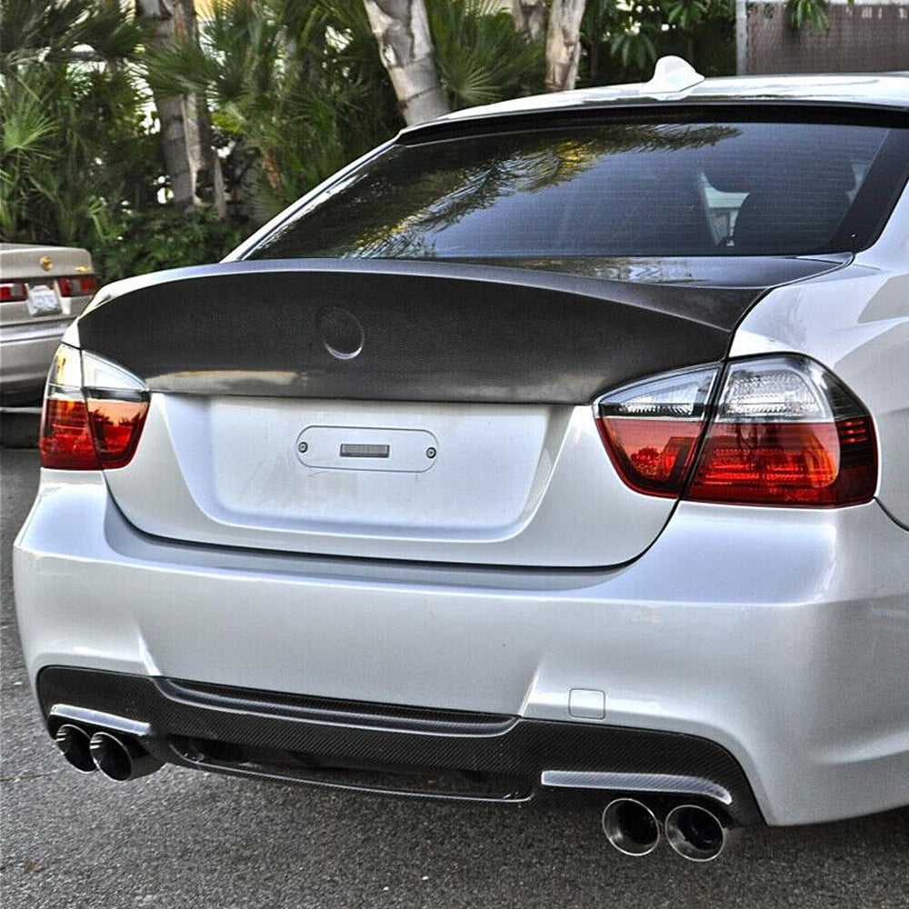 Rear Trunk Spoiler Carbon Fiber V6 (SD) for BMW 3 series E-90/91/92/93 2005-2011 - image 3