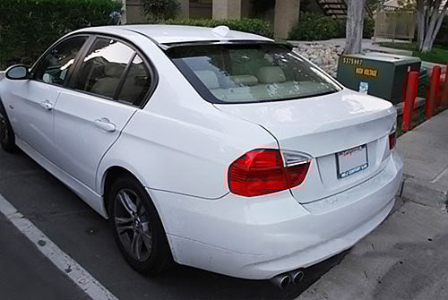 Rear Roof Spoiler Carbon Fiber V2 (E90) for BMW 3 series E-90/91/92/93 2005-2011 - image 3