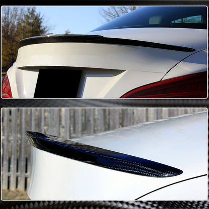Spoiler V5 (SD, Carbon) for Mercedes CLA C117 2013-2019 - image 3