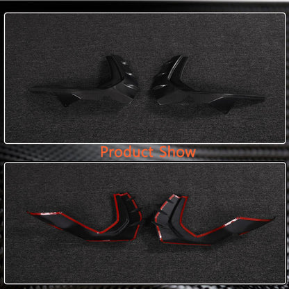 Front bumper extensions (for S-Line SD 2020-2023, Carbon) for Audi A3 2020- - image 3