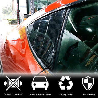 Carbon Rear Window Covers for Subaru BRZ 2012-2021 - image 3