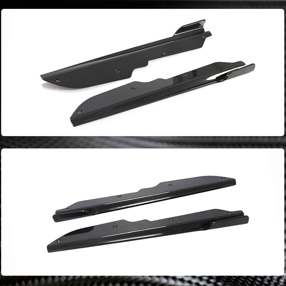 Side Skirts (Carbon) for Chevrolet Corvette C8 2019- - image 3