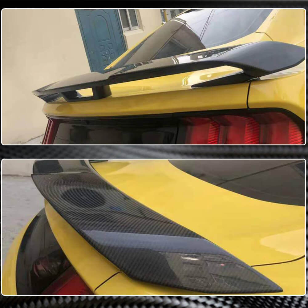 Spoiler V2 (Carbon) for Ford Mustang 2015-2023 - image 3