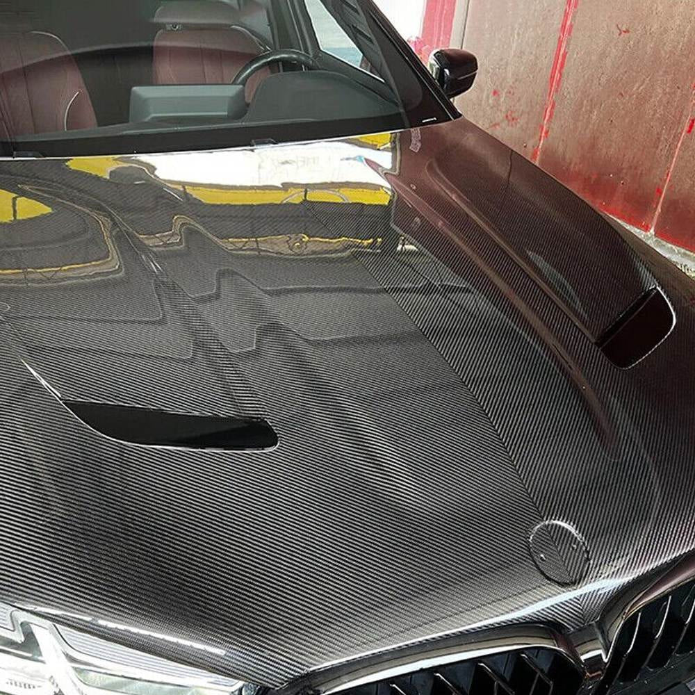 Hood (F90-style, Carbon) for BMW 5 Series G30/31 2017-2023 - image 3