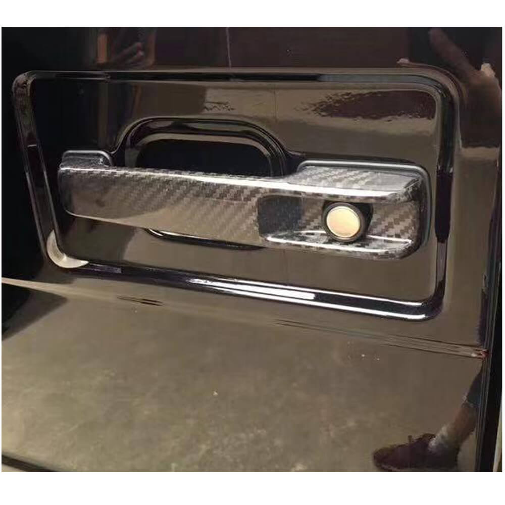 Door Handle Covers (2004-2018, Dry Carbon) for Mercedes G сlass W463 1990-2018 - image 3