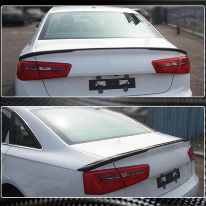 Spoiler Lip V4 (Carbon) for Audi A6 C7 2011-2017 - image 3