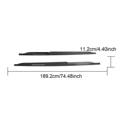 Side Skirts Dry Carbon Fiber for Audi R8 2015- - image 3