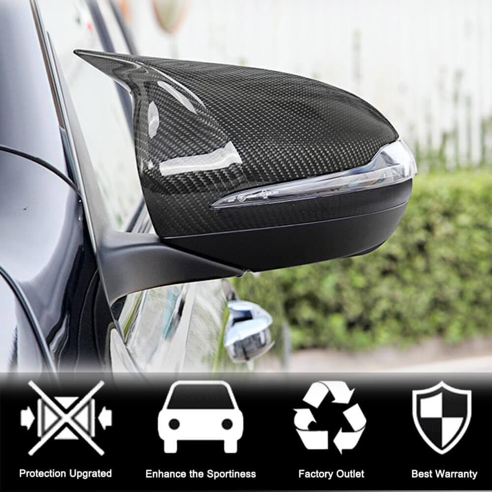 Mirror covers (Carbon) for Mercedes E-class coupe C238 - image 3