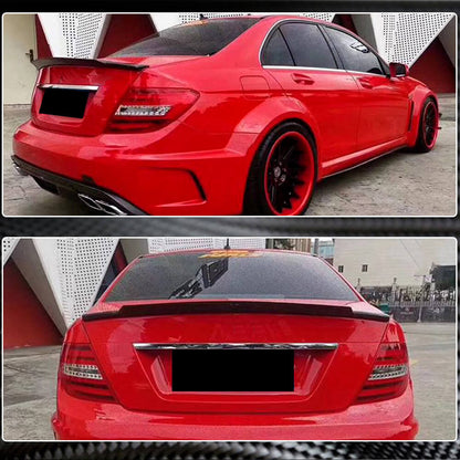 Spoiler SD V3 (Carbon) for Mercedes C-class W204 2007-2015 - image 3