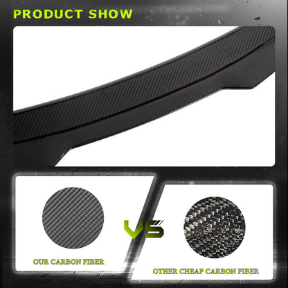 Spoiler V10 (for SD, Carbon) for Audi A3 2012-2020 - image 3
