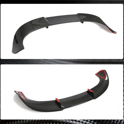 Rear Roof Spoiler Dry Carbon Fiber V1 for Audi A6 C8 2018- - image 3