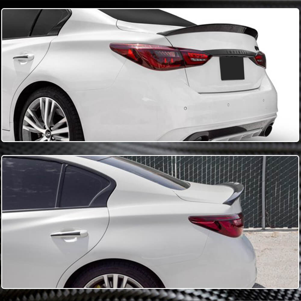 Spoiler V5 (for Q50, Carbon) for Infiniti Q50/Q60 2013-2024 - image 3