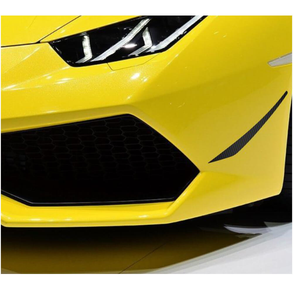 Front Bumper Lip Flap V2 (Carbon) for Lamborghini Huracan 2014- - image 3