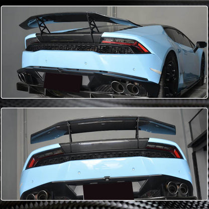 Rear Trunk Spoiler Dry Carbon Fiber for Lamborghini Huracan - image 3