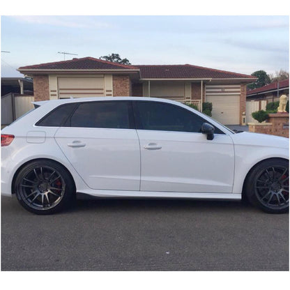Side sills (for S-Line HB 2012-2016, Carbon) for Audi A3 2012-2020 - image 3