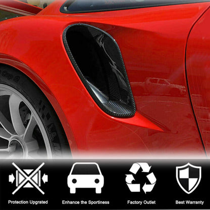 Carbon Rear Fender Covers (for Turbo S 2014-2016) for Porsche 911 2012-2018 - image 3