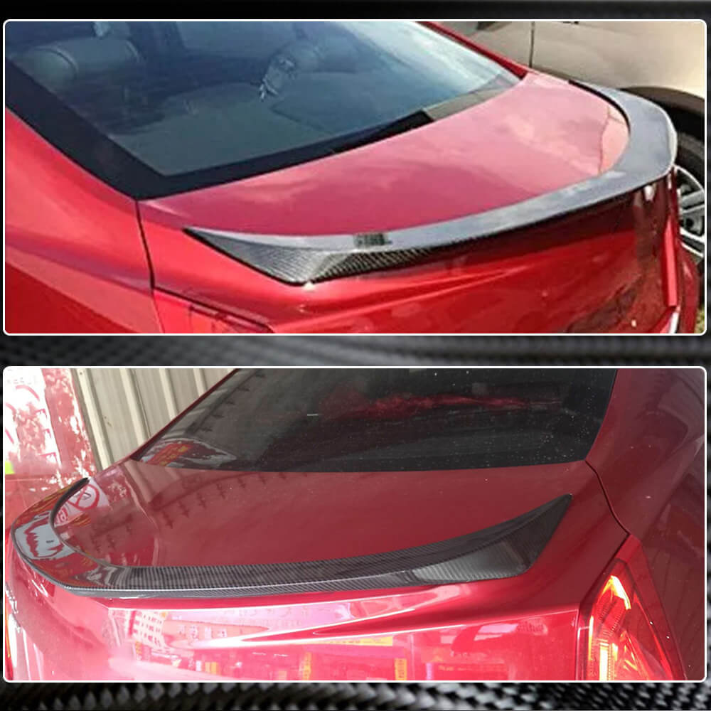 Spoiler V4 (Carbon) for Cadillac ATS 2012-2019 - image 3