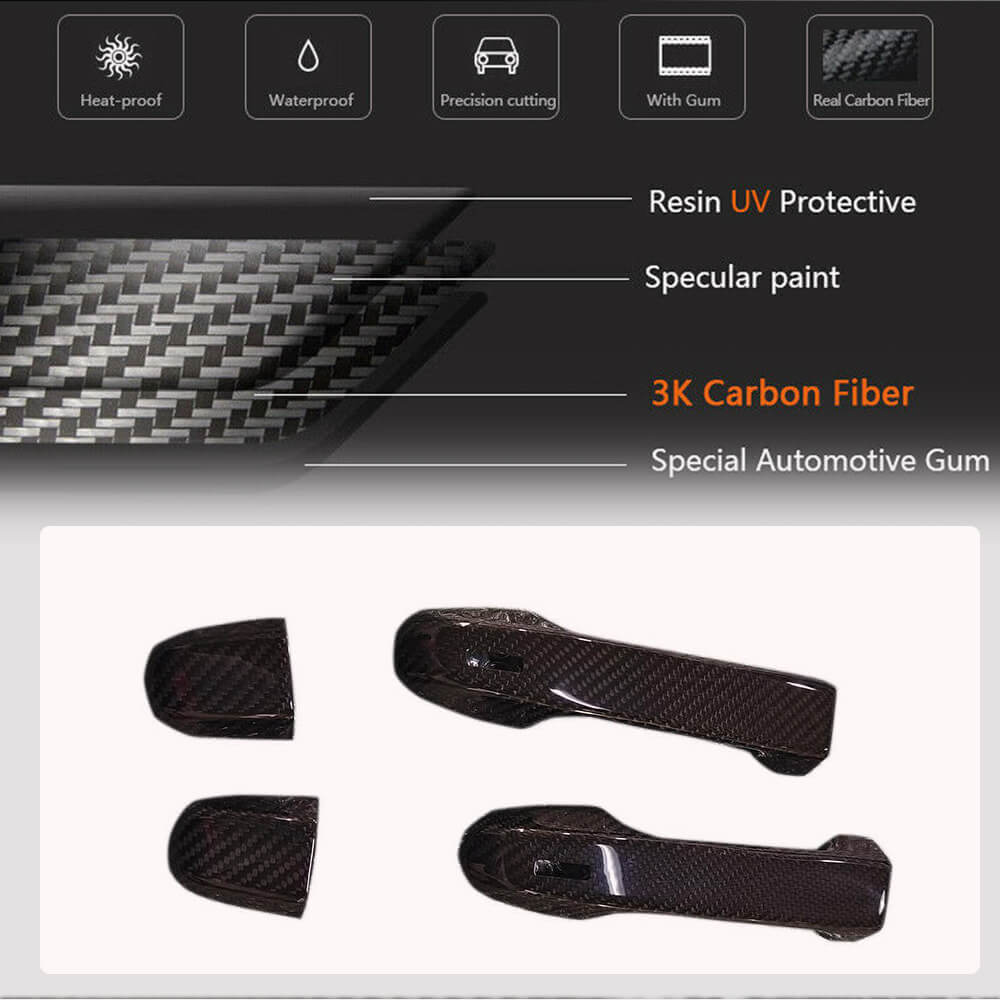 Carbon Door Handle Covers for Subaru BRZ 2021- - image 3