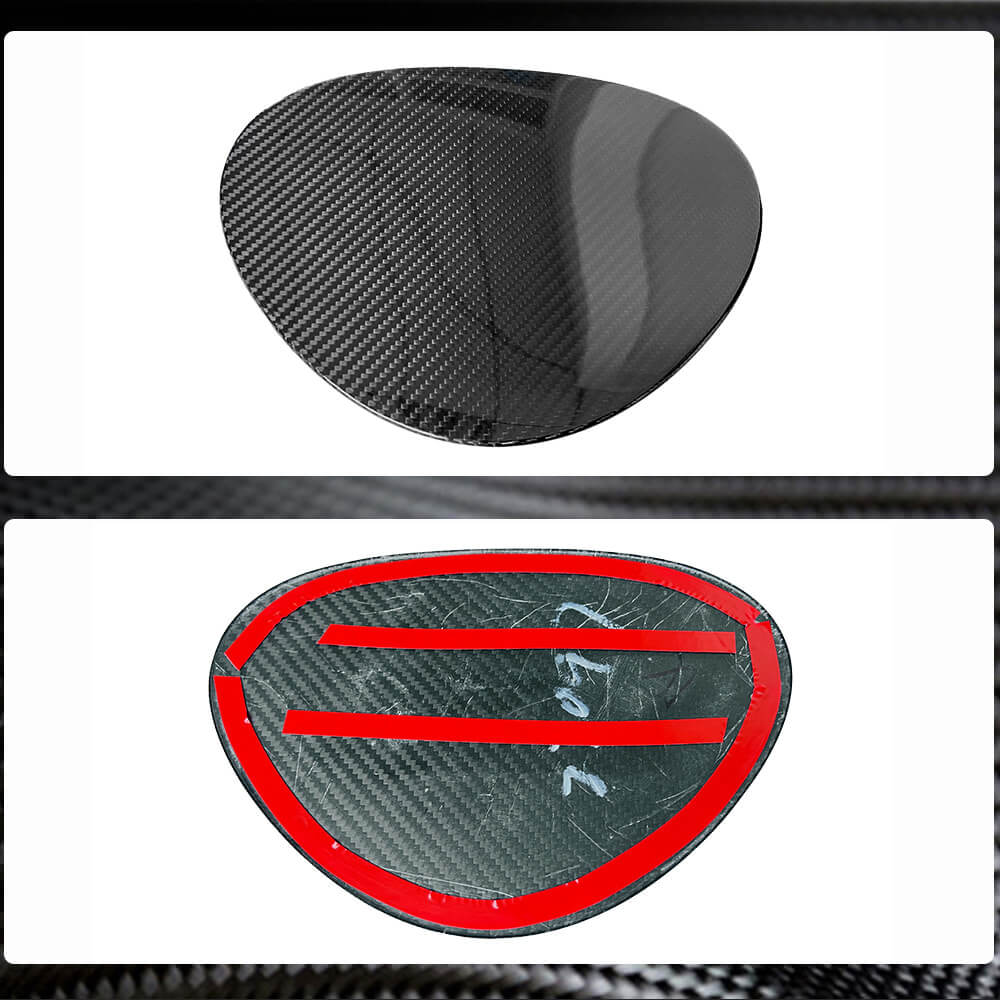Overlay on the gas tank hatch (Carbon) for Subaru BRZ 2021- - image 3