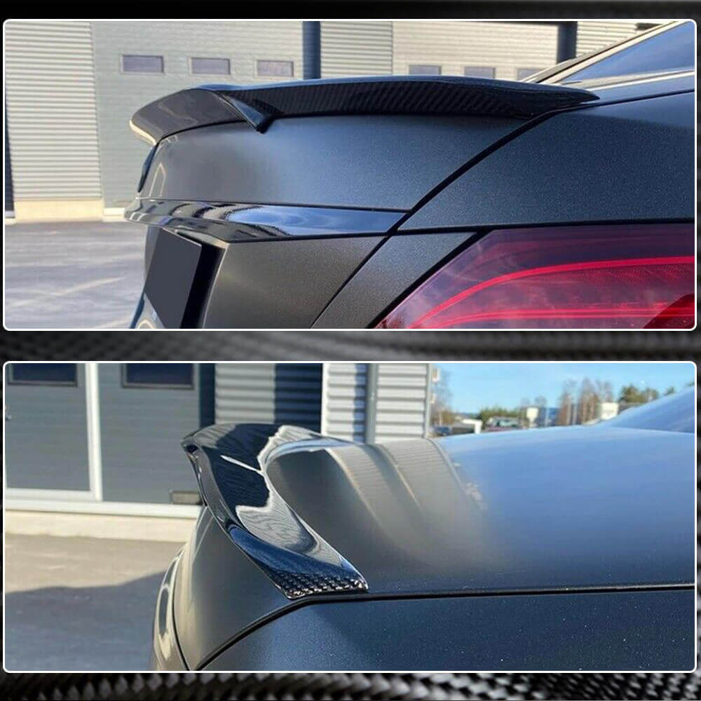 Spoiler V4 (Carbon) for Mercedes E-class W213 2016-2023 - image 3