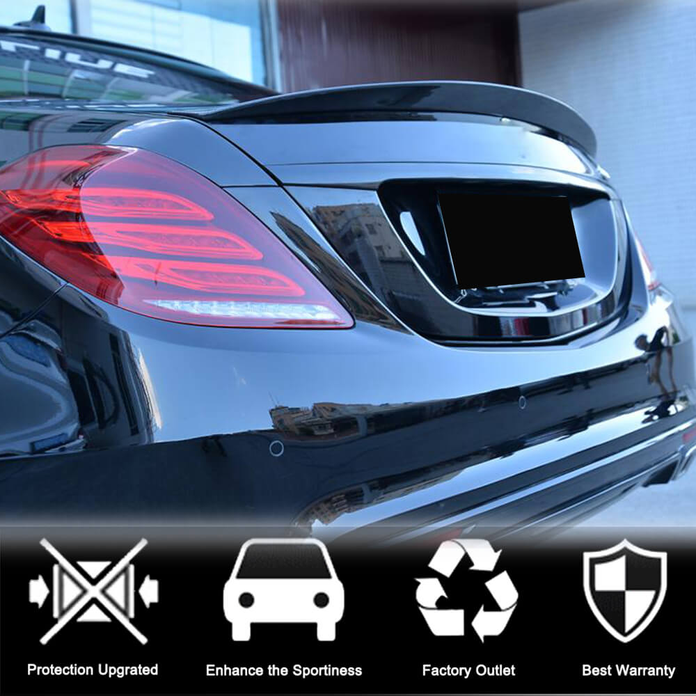 Spoiler V4 (Carbon) for Mercedes S-сlass W222 2013-2020 - image 3