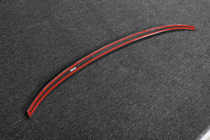 Rear Trunk Spoiler Dry Carbon Fiber V6 (SD) for BMW 3 series G20/21 2018- - image 3