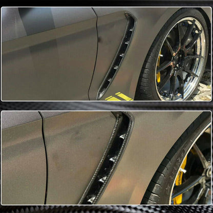 Front fenders (2018-2023, Carbon) for Ford Mustang 2015-2023 - image 3