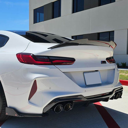 Rear Bumper Diffuser (for F93, Carbon) for BMW 8 Series G14/G15/G16 2018- - image 3