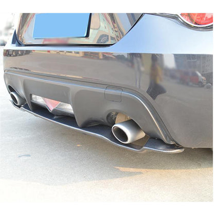Rear bumper diffuser V2 (Carbon) for Subaru BRZ 2012-2021 - image 3