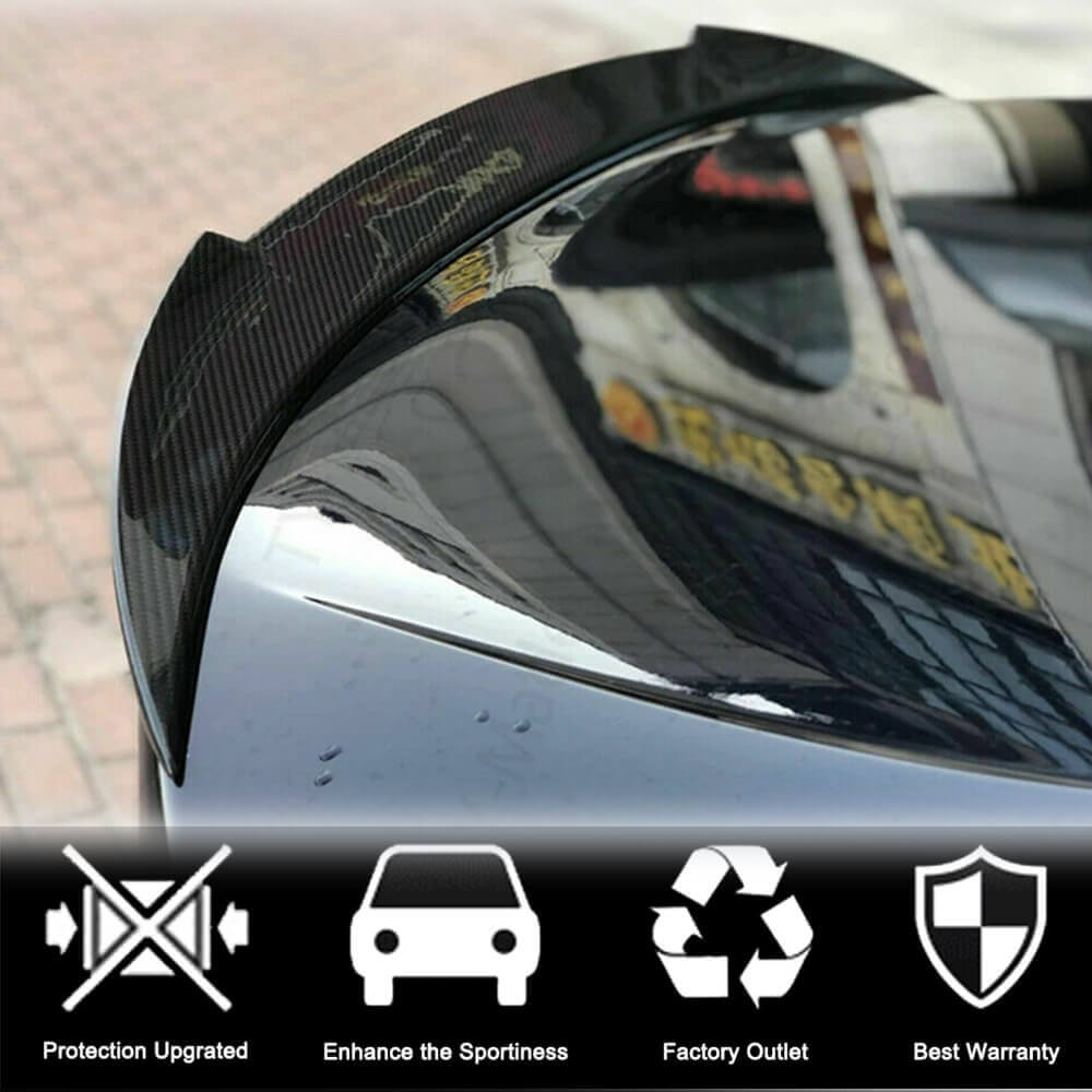 Rear Trunk Spoiler Dry Carbon Fiber V3 (for G15) for BMW 8 series G14/G15/G16 - image 3