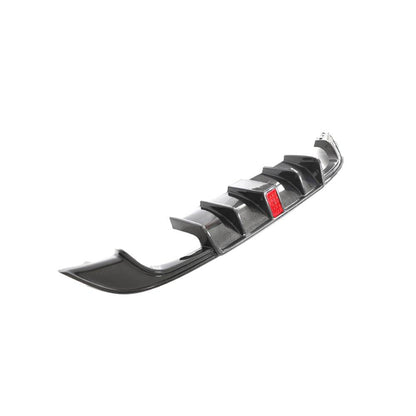 Rear Bumper Diffuser (for R-Line HB 2017-2020, Carbon) for Volkswagen Golf 7/E-Golf 2012-2020 - image 3