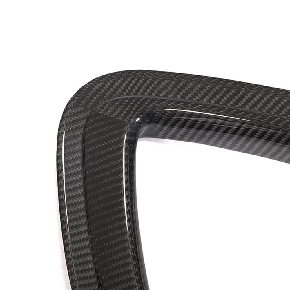 Carbon Front Bumper Covers (for Base 2021+) for Jaguar F-Type 2013-2024 - image 3