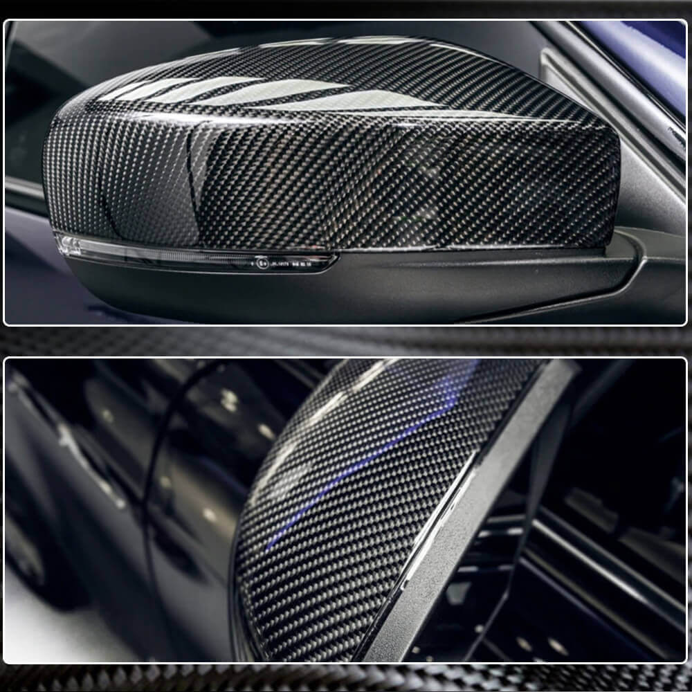 Mirror Covers (2018-2023, Carbon) for Maserati Quattroporte 2013-2023 - image 3