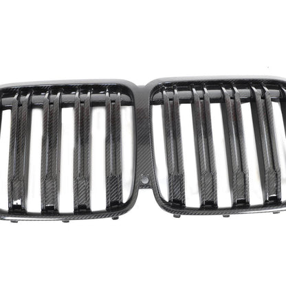 Grilles M-Look (2019-2022, Carbon) for BMW X7 G07 2019- - image 3