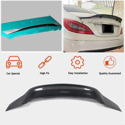Spoiler V2 (for SD, Carbon) for Mercedes CLS C218 2011-2018 - image 3