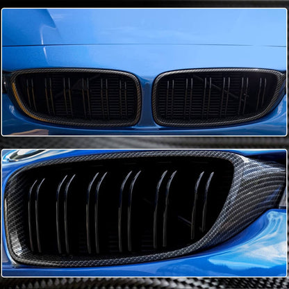 Grilles M-Look V1 (Carbon) for BMW 3 Series F-30/31/34 2012-2019 - image 3