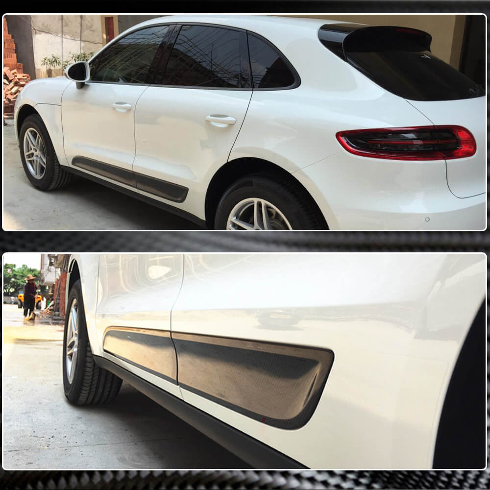 Door Moldings (2014-2021, Carbon) for Porsche Macan 2014-2024 - image 3