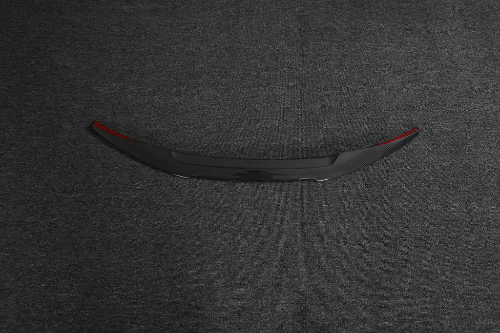 Rear Trunk Spoiler Dry Carbon Fiber V12 (for F82) for BMW 4 series F-32 2012-2020 - image 3