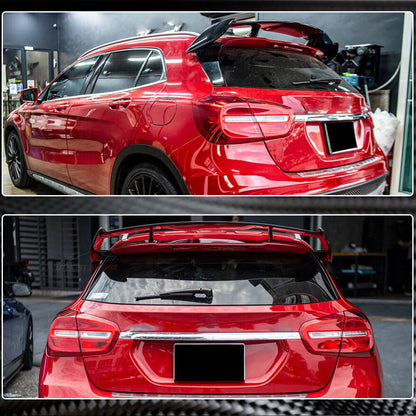 Spoiler V2 (Carbon) for Mercedes GLA X156 2014-2019 - image 3