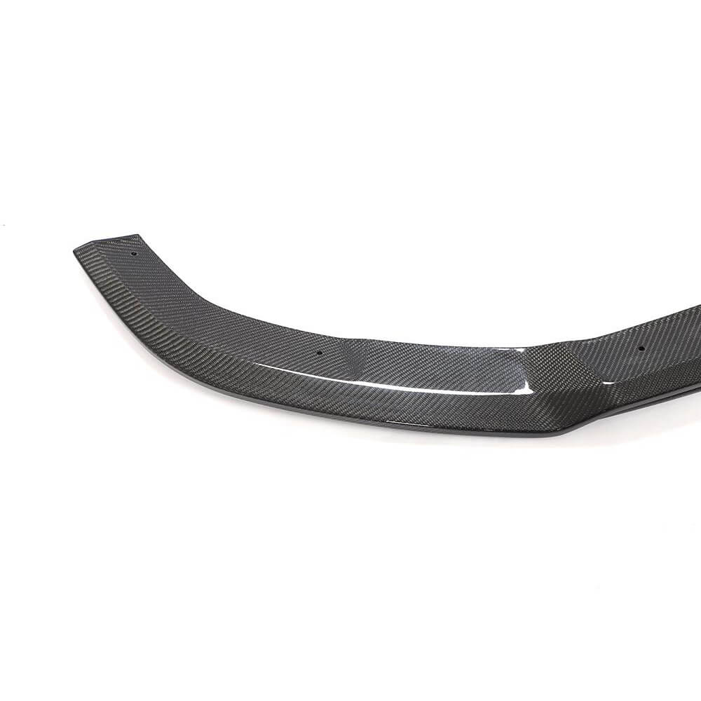 Front Bumper Lip Spoiler (for 2015-2019, Carbon) for Volkswagen T6 2015-2024 - image 3