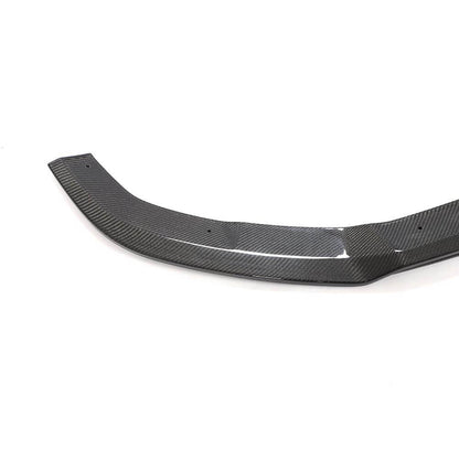 Front Bumper Lip Spoiler (for 2015-2019, Carbon) for Volkswagen T6 2015-2024 - image 3