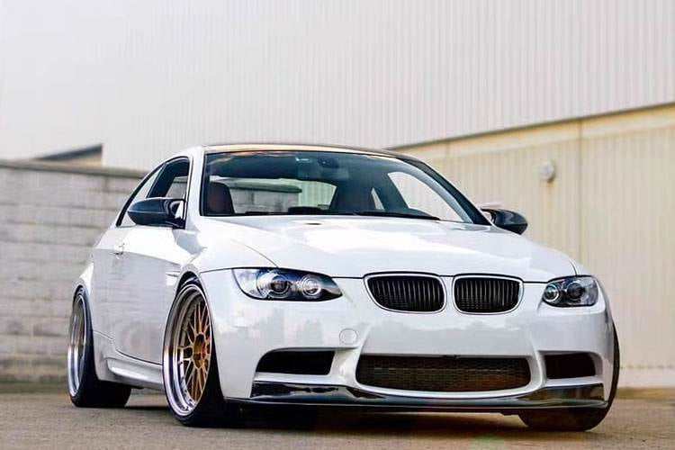 Front Bumper Lip AK-Style for M3, Carbon for BMW 3 Series E-90/91/92/93 2005-2011 - image 3
