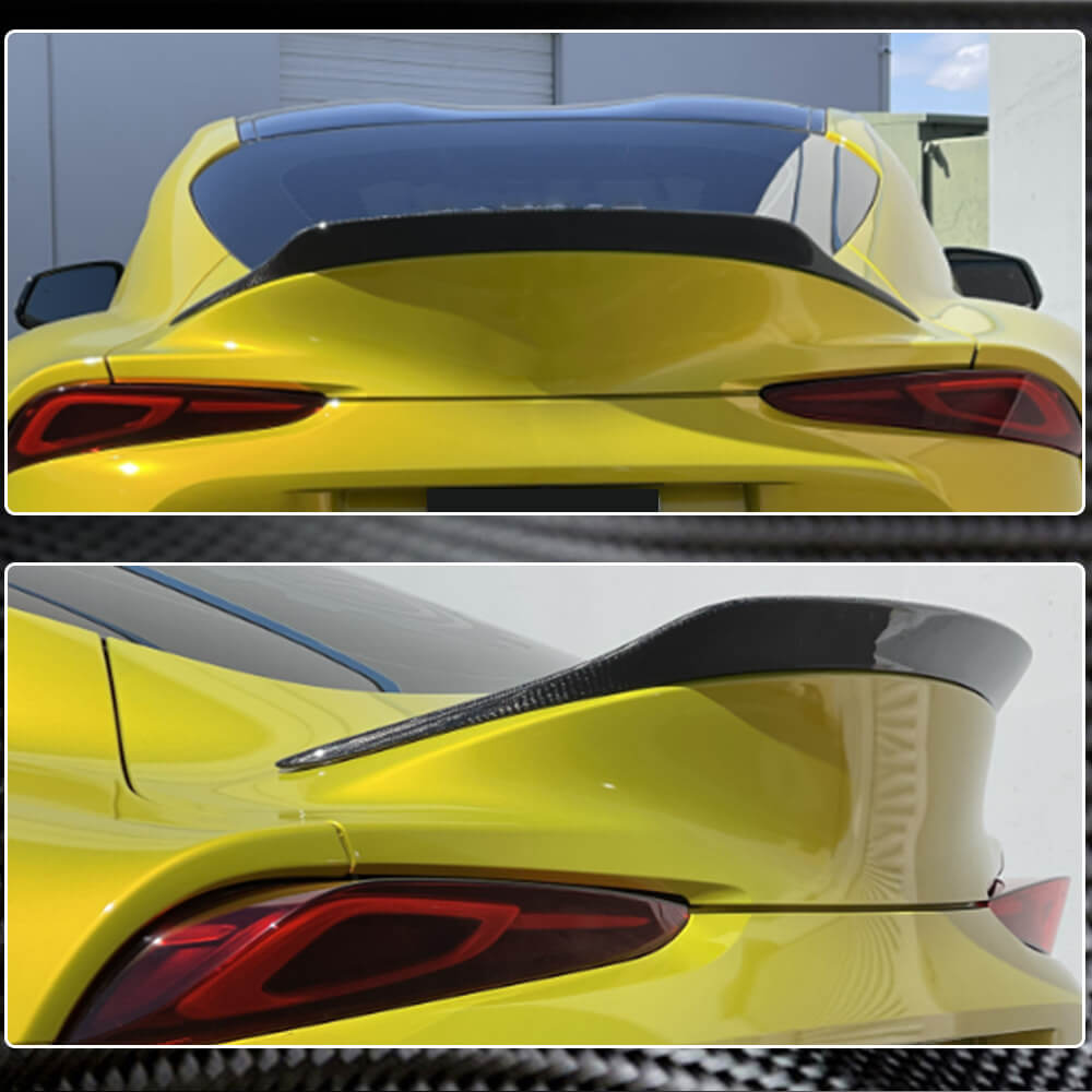 Spoiler V3 (Carbon) for Toyota Supra 2019- - image 3