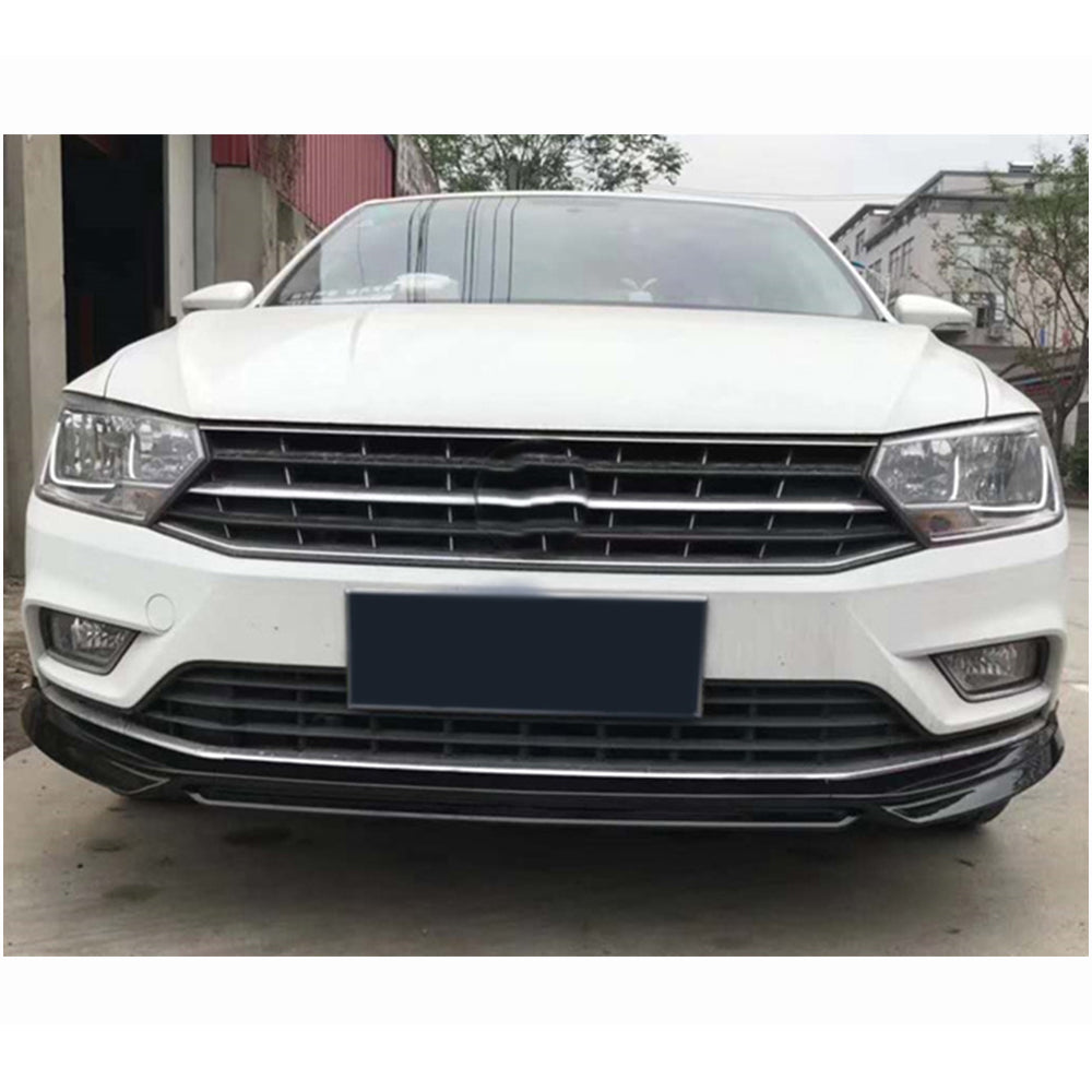 Cover on the front bumper Lip (for Base 2017-2020, Carbon) for Volkswagen Golf 7/E-Golf - image 3