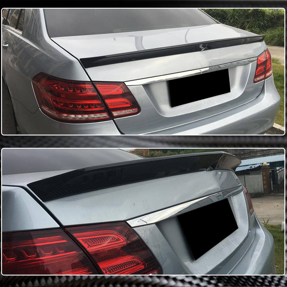 Spoiler V1 (Carbon) for Mercedes E-сlass W212 2009-2016 - image 3