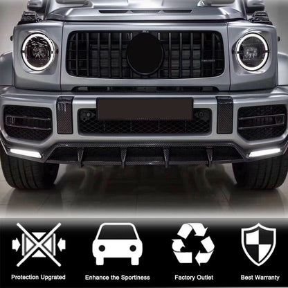 Covers for fog lights (for G63 AMG, Carbon) for Mercedes G class W463 2018-2024 - image 3