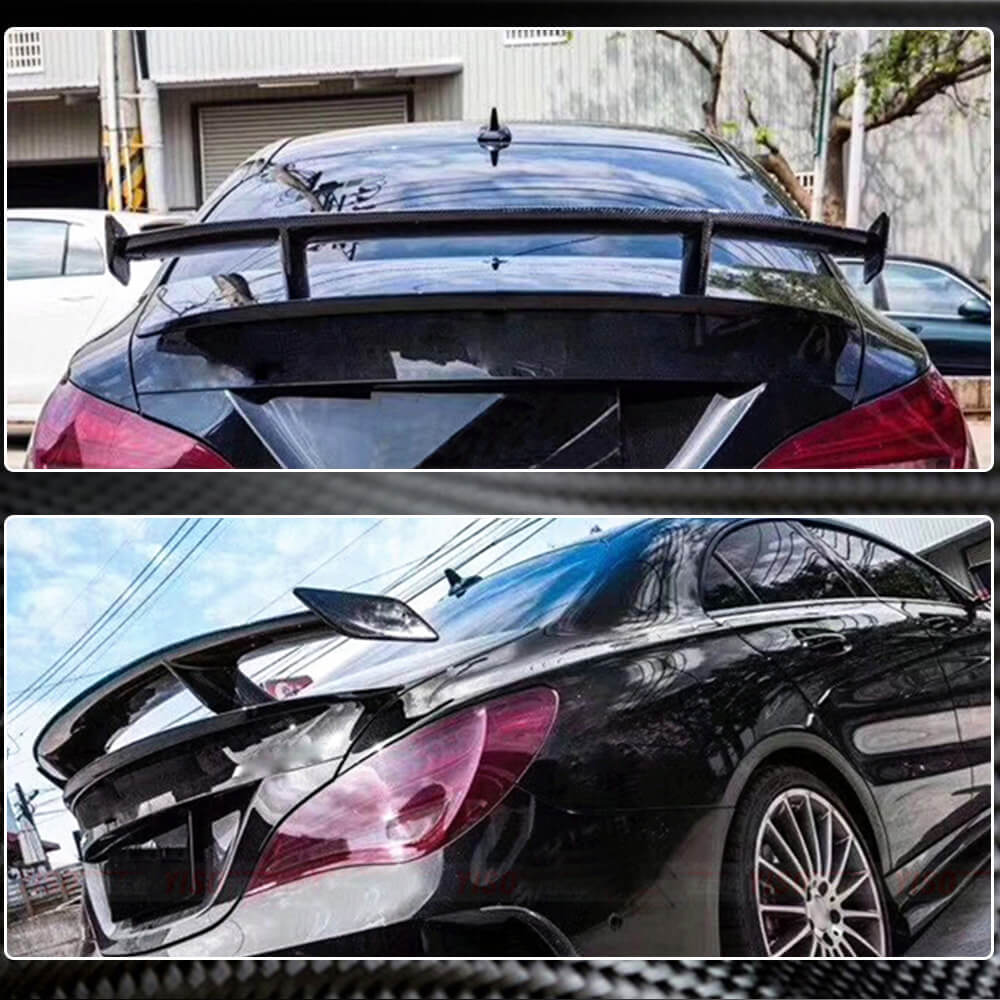 Spoiler V3 (SD, Carbon) for Mercedes CLA C117 2013-2019 - image 3